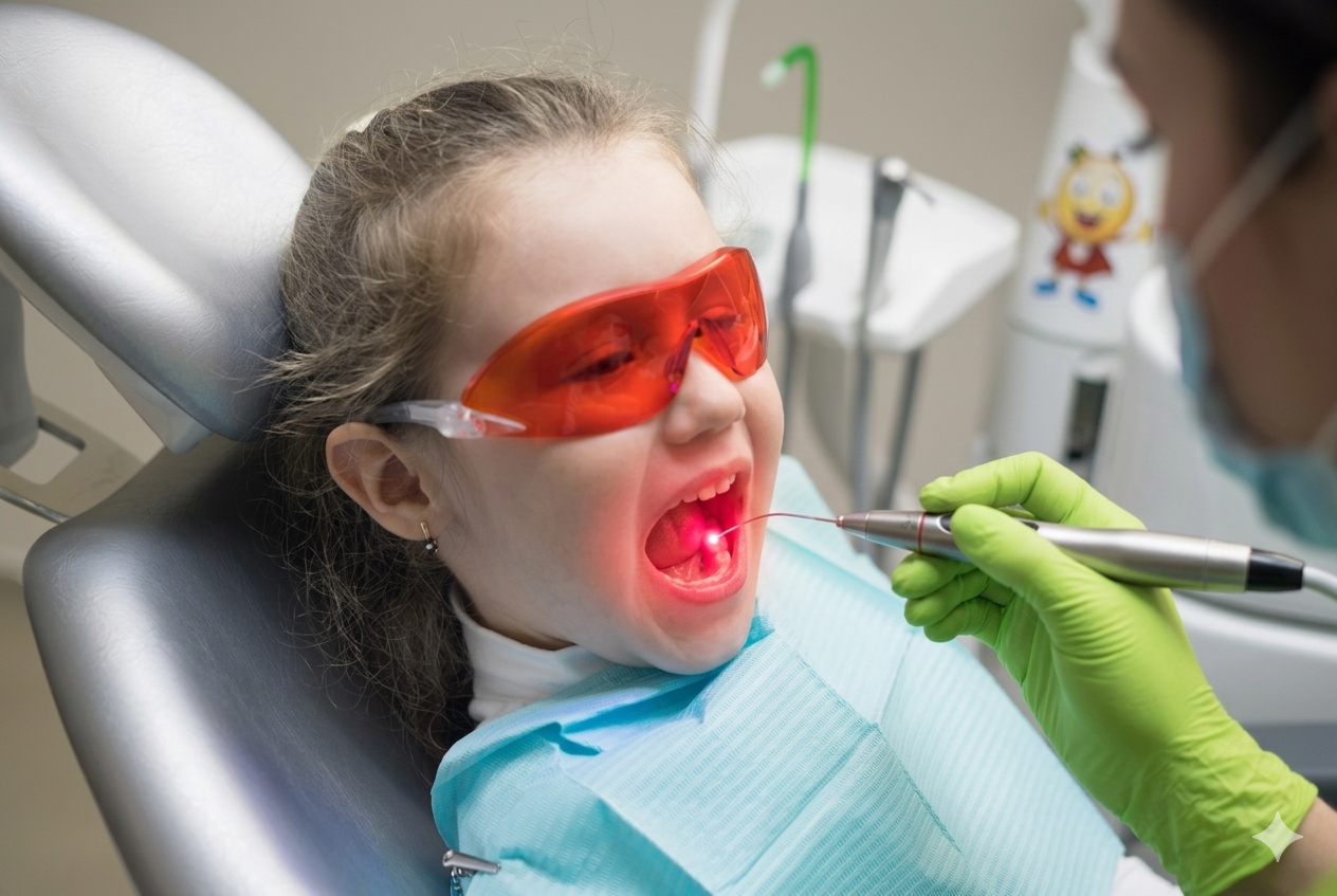 Laserterapia infantil indolor para cicatrização e alívio de dor em crianças - Dra. Daniele Tavares Tijuca